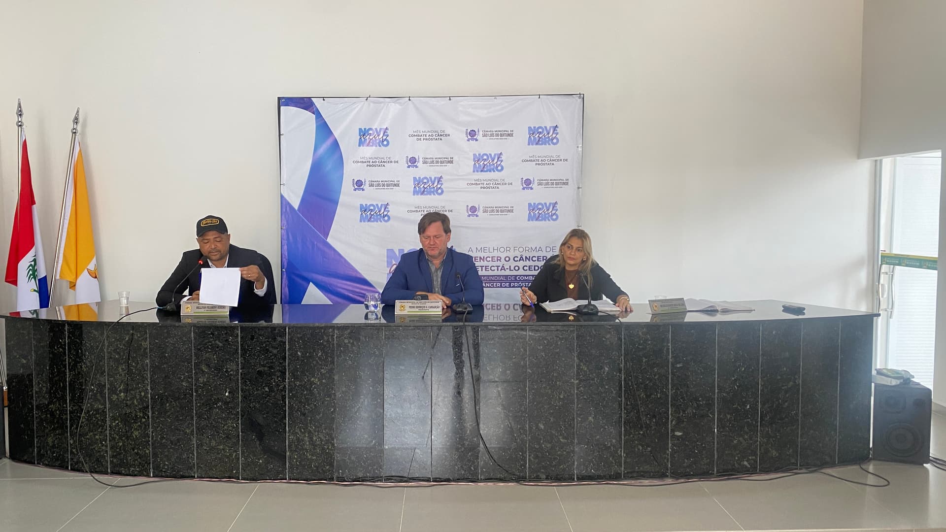 Imagem da notícia: Câmara Municipal de São Luís do Quitunde realiza 24ª Sessão Ordinária com pautas voltadas à infraestrutura e à regulamentação de espaços públicos